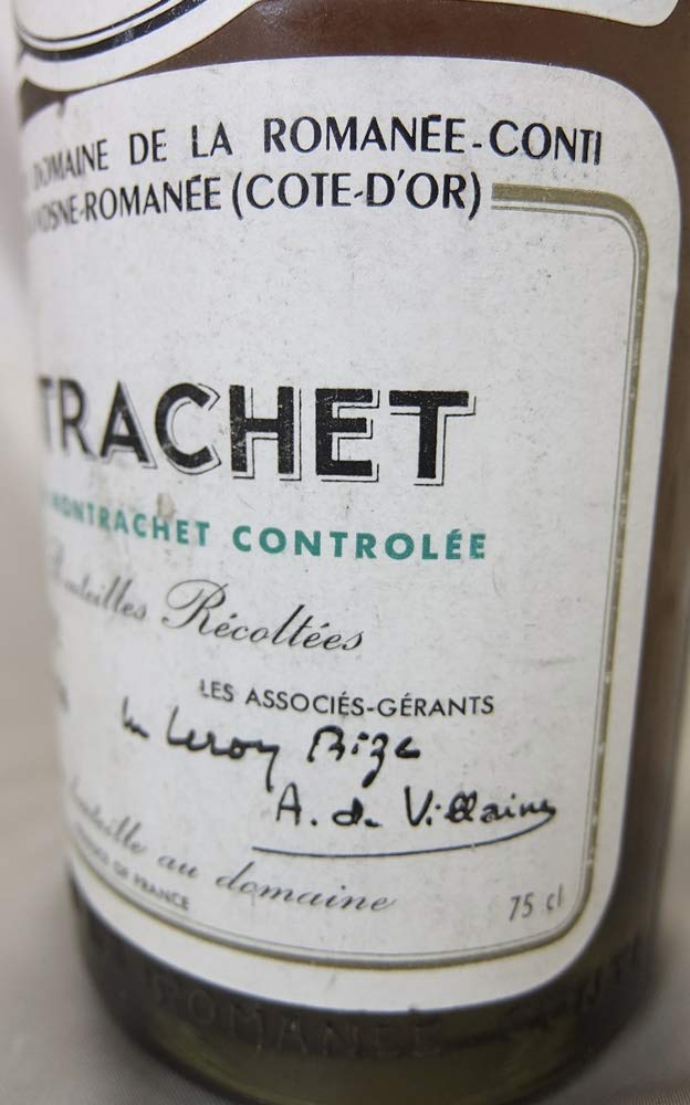 DRC MONTRACHET モンラッシェ 1977 ※状態注意 DRC MONTRACHET モンラッシェ 1977 ※状態注意 DRC MONTRACHET